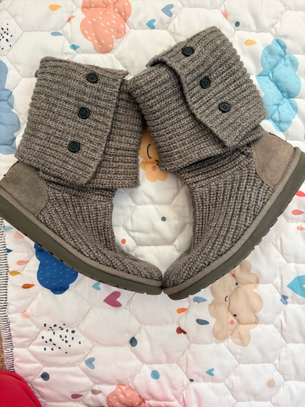 Grey UGG Cardy Multi-Way Boots